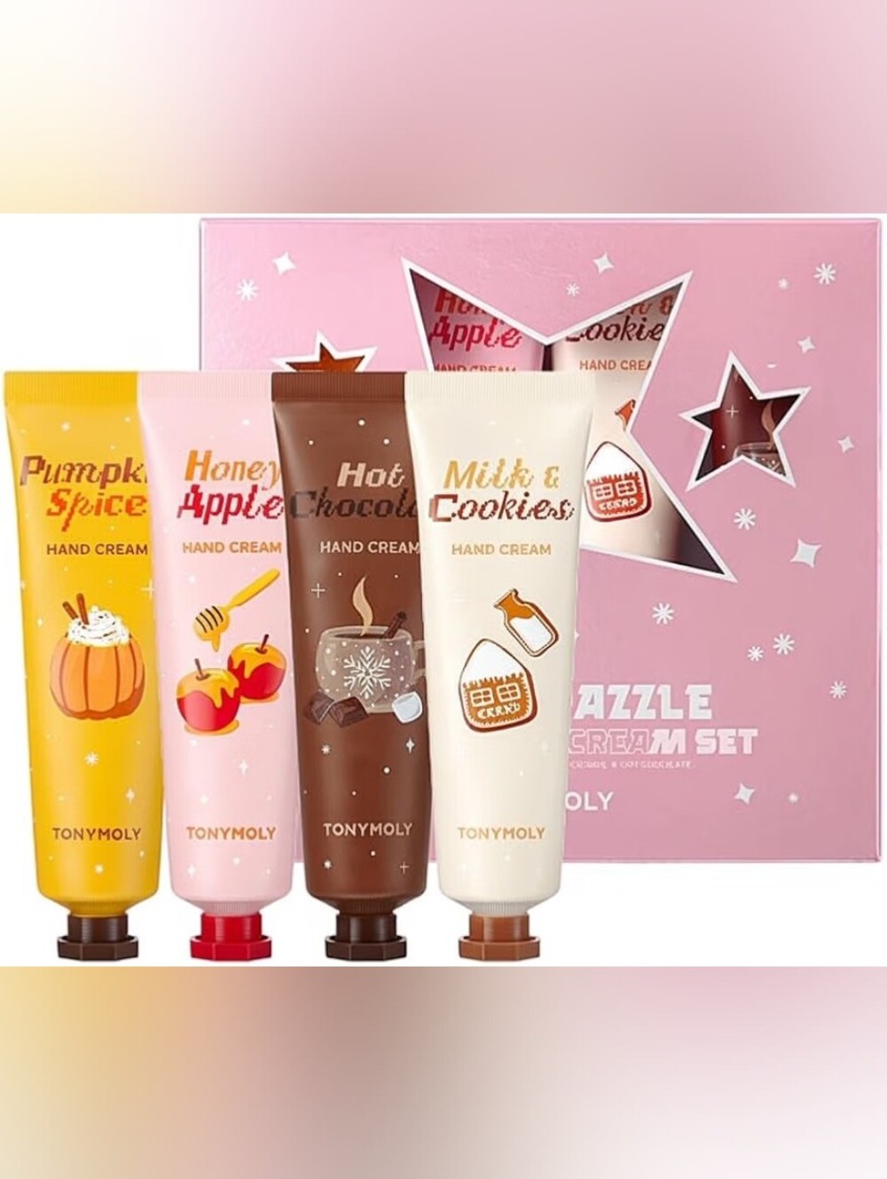 NEW in Gift Box TONYMOLY x Squishmallows Razzle Dazzle Hand Cream Set Lotion